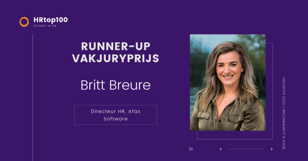 Runner-upVakjuryprijs 2020 - Britt Breure
