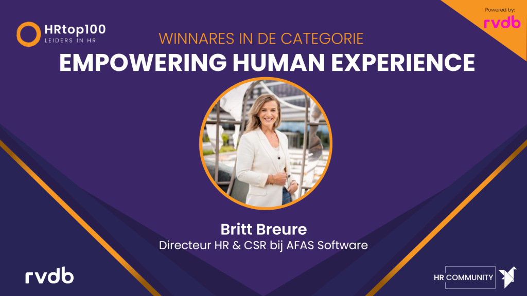 HRtop100 - Britt Breure - Empowering Human Experience
